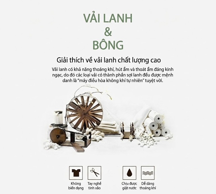 Bộ Quần Áo Nữ Cotton Linen Áo Kiểu Tay Lỡ Quần Ống Rộng Phong Cách Hàn Quốc Màu Đen, Đỏ Rượu Vang, Xanh Lá, Trắng chi tiết 3