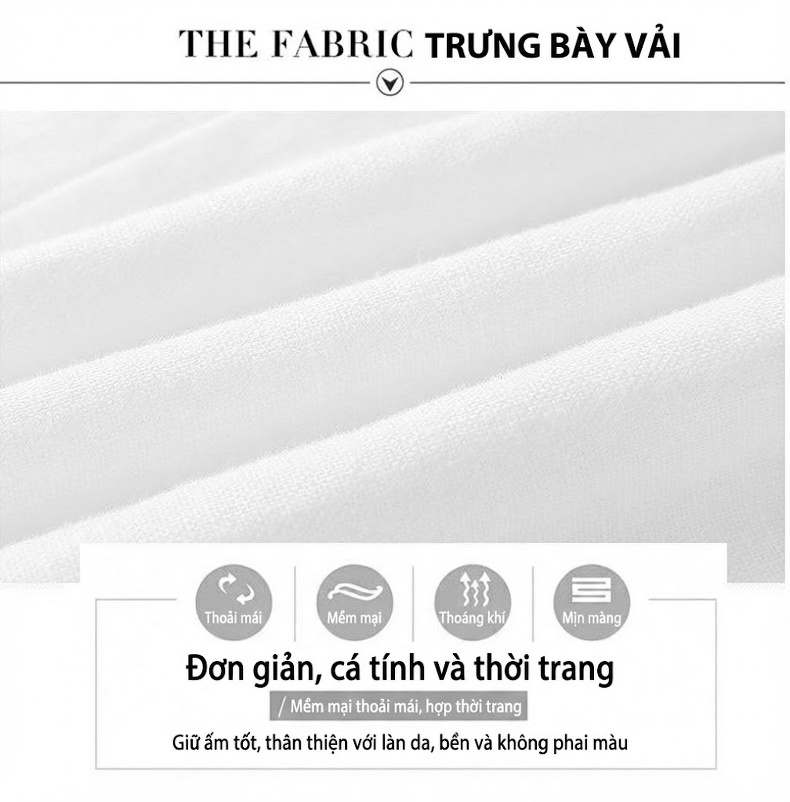 Bộ Quần Áo Nữ Thiên Sứ Quần Ống Rộng Cotton Lanh Phong Cách Thời Trang Màu Xám, Xanh Lá, Nâu, Trắng chi tiết 8