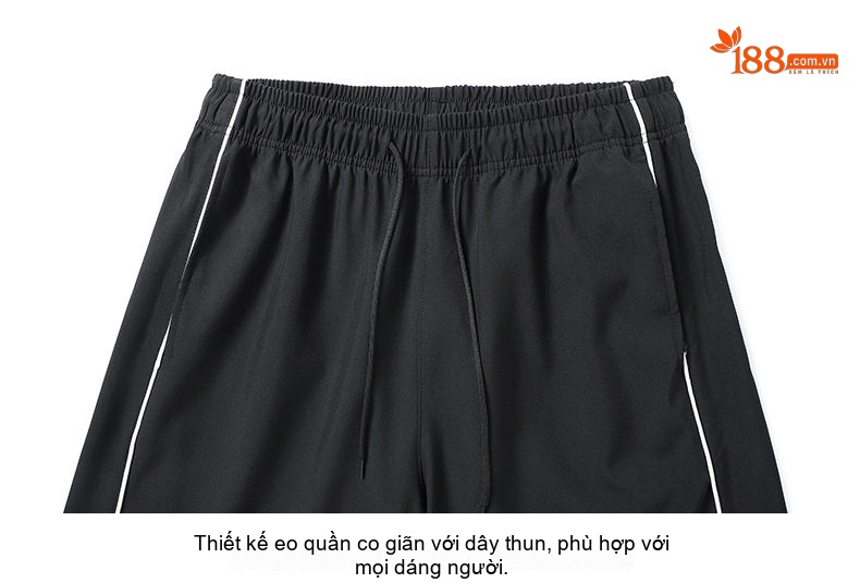 Bộ Quần Áo Thu Đông Nam Nữ Áo Khoác Cổ Trụ Và Quần Dài Màu Hồng, Tím, Đen, Trắng chi tiết 17