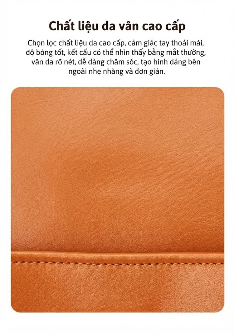 Bộ Túi Xách Ba Món Thời Trang Nữ Da Bóng: Túi Đeo Vai, Túi Tote, Ví Cầm Tay Màu Đen, Nâu, Kem, Xanh Navy chi tiết 1