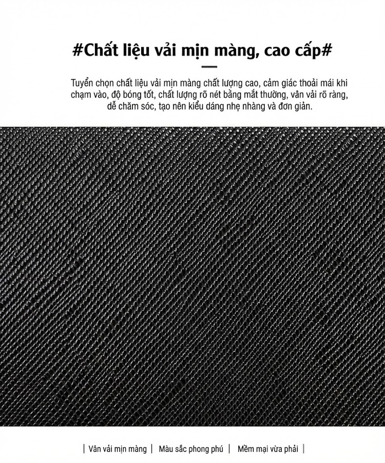 Bộ Túi Xách Nữ 3 Món Da Bóng Đeo Vai, Đeo Chéo, Xách Tay Màu Đen, Đỏ Rượu Vang, Trắng Kem, Nâu chi tiết 3