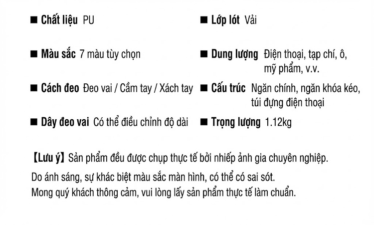 Bộ Túi Xách Nữ Set 4 Món Phong Cách Thời Trang Túi Tote Da Bóng Màu Đen, Nâu, Trắng, Hồng... chi tiết 8