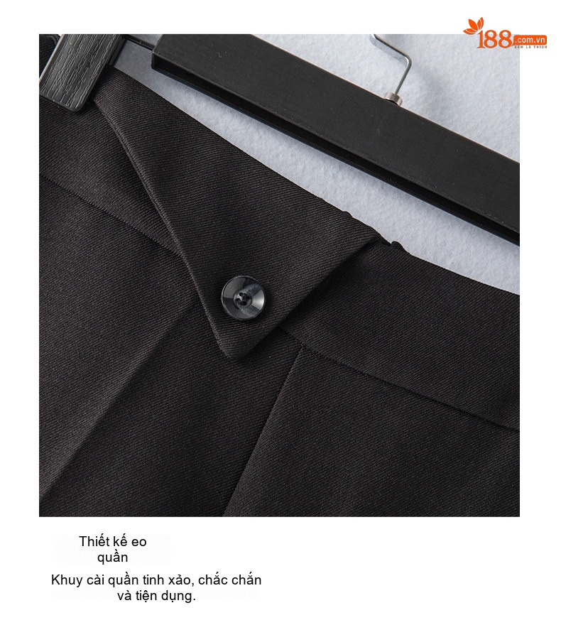 Bộ Vest Công Sở Nữ Tay Dài Phong Cách Hàn Quốc Màu Đen, Xám Xanh, Tím chi tiết 9