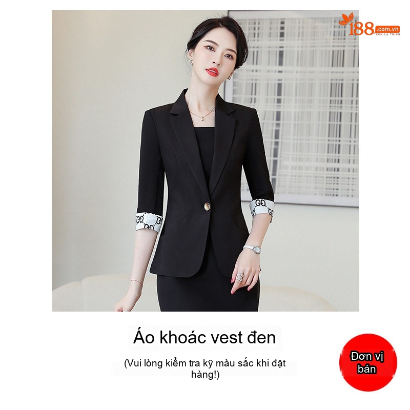 Bộ Vest Công Sở Nữ Tay Lỡ Màu Hồng