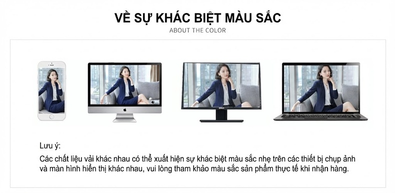 Bộ Vest Công Sở Nữ Tay Ngắn Phong Cách Thanh Lịch Màu Trắng, Đen, Xám chi tiết 24