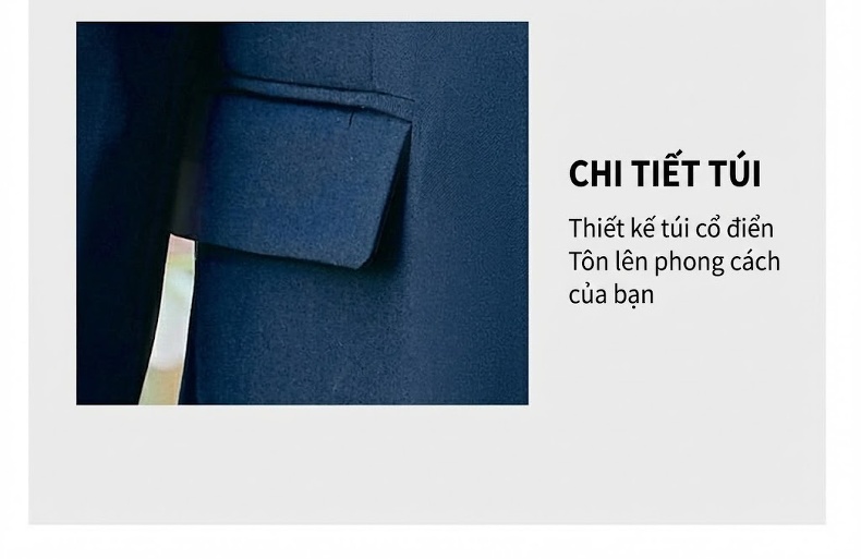 Bộ Vest Nam Nữ Học Sinh Phong Cách Học Đường, Bộ Tốt Nghiệp Ba Món Màu Xanh Dương, Xám chi tiết 23