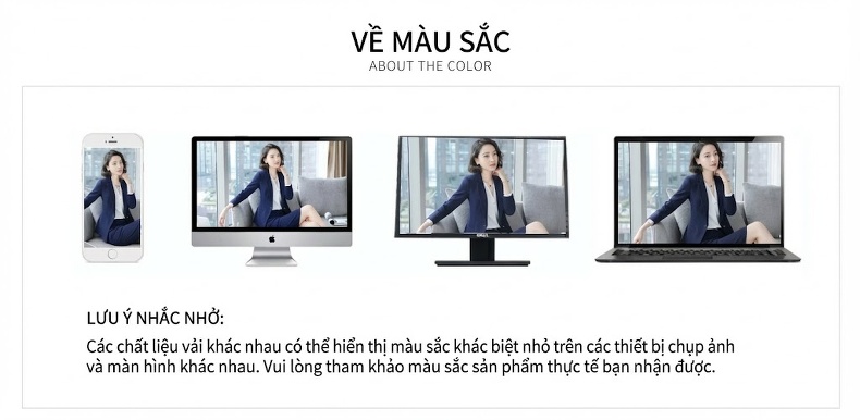 Bộ Vest Nữ Công Sở Tay Lỡ Thời Trang Màu Hồng, Trắng, Đen chi tiết 23