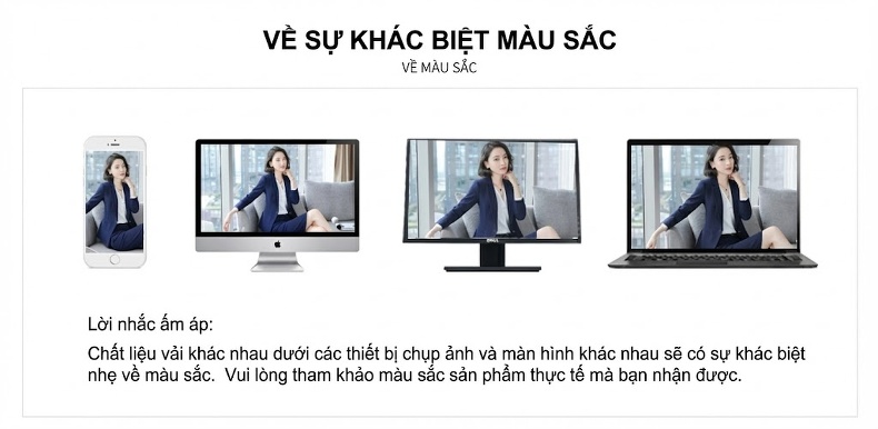 Bộ Vest Nữ Tay Lỡ Quần Ống Loe Phong Cách Công Sở Màu Đen, Be, Tím chi tiết 27