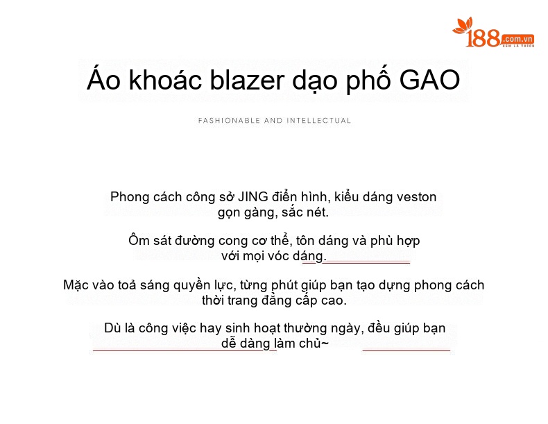 Bộ Vest Nữ Tay Ngắn Thiết Kế Mỏng Phong Cách Tiểu Thư Màu Trắng, Vàng, Đen chi tiết 4