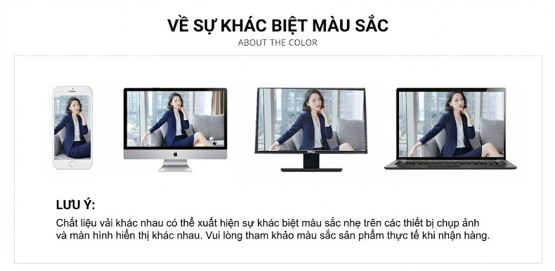 Bộ Vest Nữ Tay Ngắn Thiết Kế Mỏng Phong Cách Tiểu Thư Màu Trắng, Vàng, Đen chi tiết 24