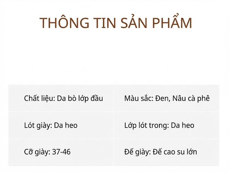 Boot Chelsea Nam Da Bò Cao Cổ Chiều Cao Đế Khoảng 3cm Màu Đen, Nâu chi tiết 5