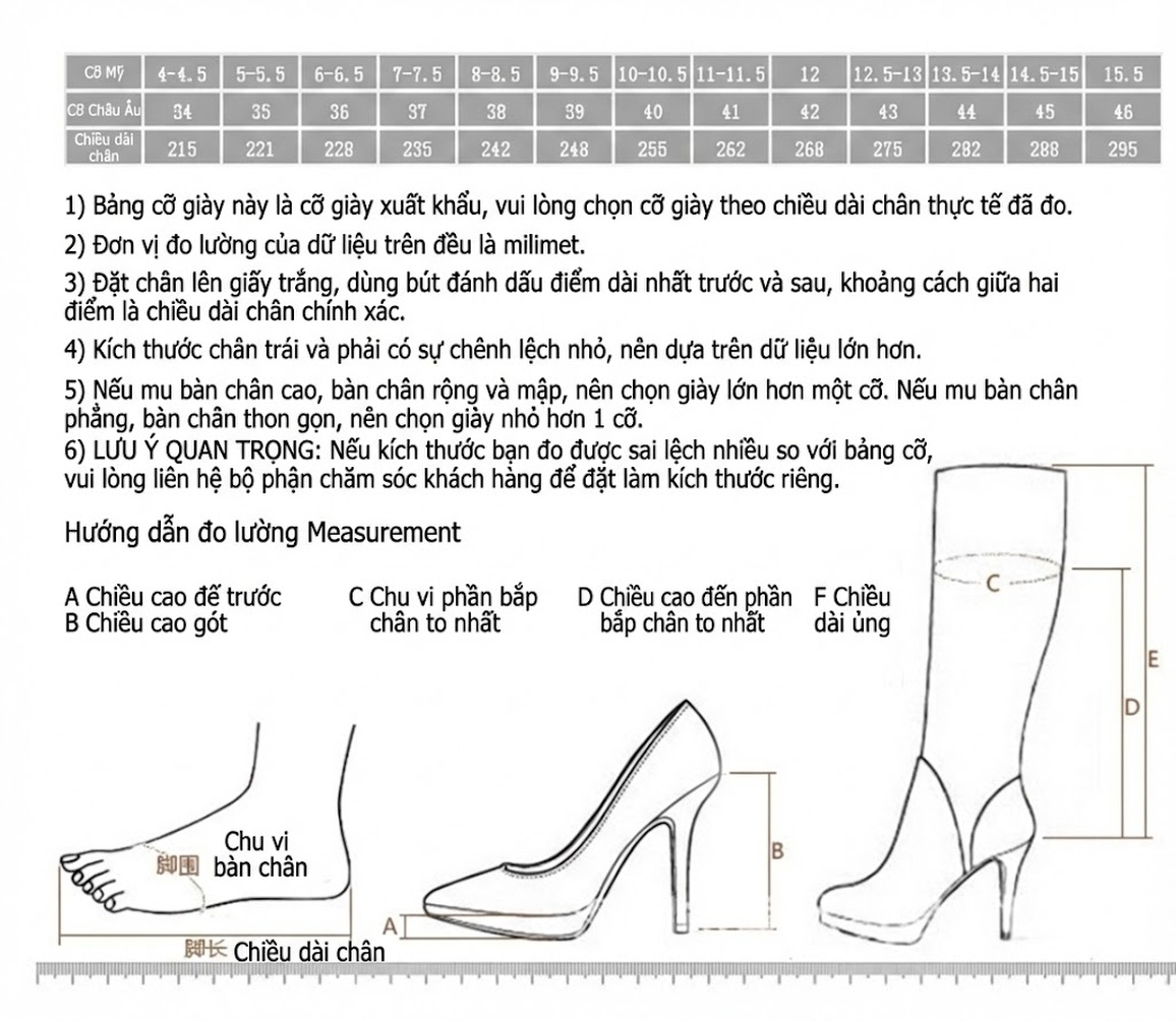 Boot Hở Mũi Nữ Đế Xuồng Da Mờ Chiều Cao Đế Khoảng 10cm Màu Đen chi tiết 6