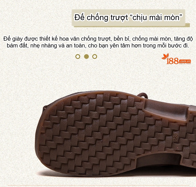 Boot Martin Nữ Cổ Thấp Da Bóng Khóa Kéo Bên Hông Chiều Cao Đế Khoảng 3cm Màu Đen, Nâu chi tiết 5