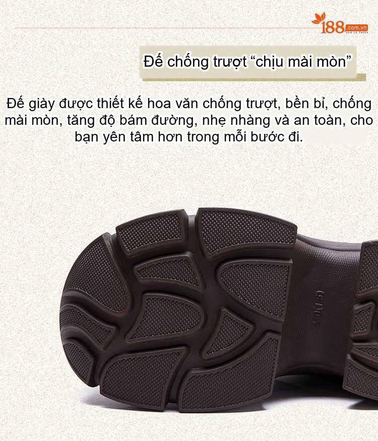 Boot Martin Nữ Cổ Thấp Da Mờ Phong Cách La Mã Chiều Cao Đế Khoảng 5cm Màu Nâu, Đỏ chi tiết 5