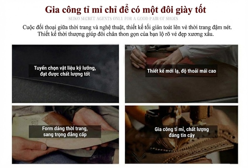 Boot Martin Nữ Da Bò Cao Cổ Đế Dày Phong Cách Anh Quốc Chiều Cao Đế Khoảng 4cm Màu Đen chi tiết 15