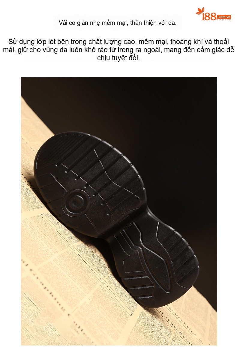 Boot Martin Nữ Đế Dày Tăng Chiều Cao 9cm Da Bóng Màu Đen chi tiết 8