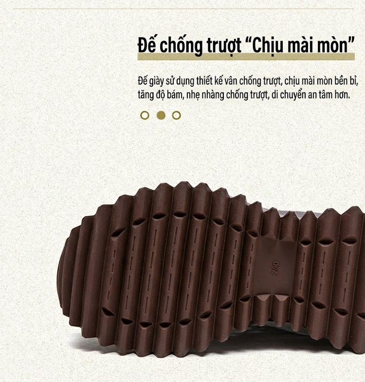 Boot Nữ Cao Cổ Da Bò Lỗ Thoáng Khí Chiều Cao Đế Khoảng 5cm Màu Đen, Nâu, Kem chi tiết 5