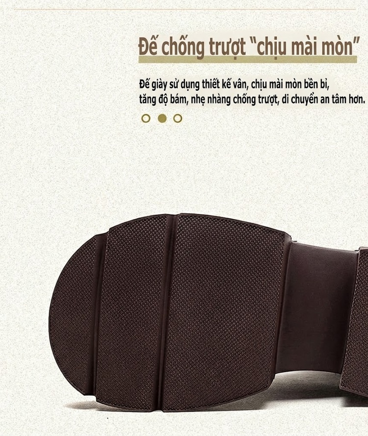 Boot Nữ Cổ Cao Da Bò Khoá Kéo Bên Hông Chiều Cao Đế Khoảng 4cm Màu Đen, Nâu chi tiết 5