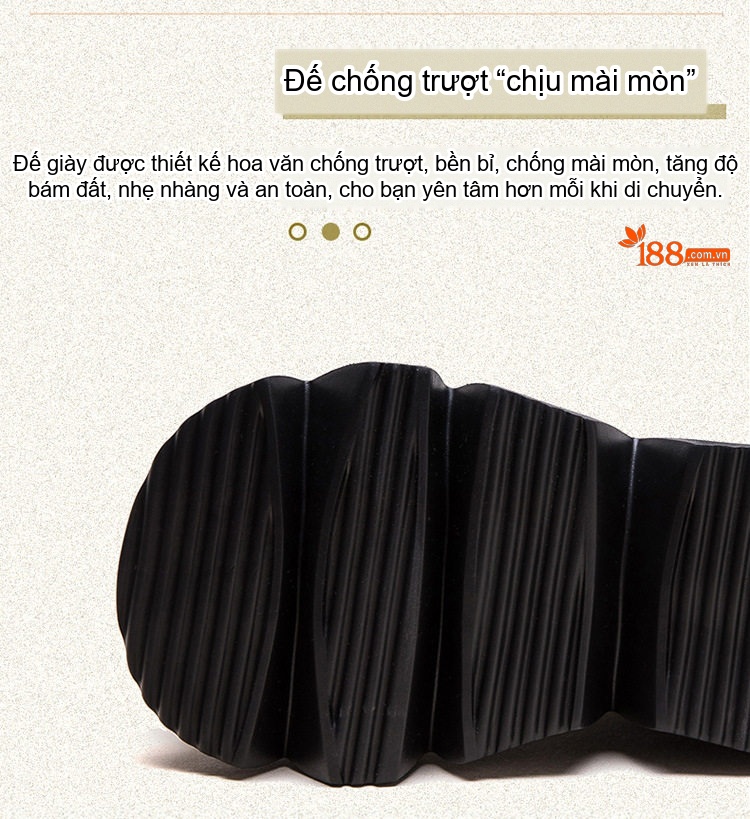 Boot Nữ Cổ Lửng Đế Dày Phong Cách Retro Chiều Cao Đế Khoảng 6cm Màu Đen chi tiết 5
