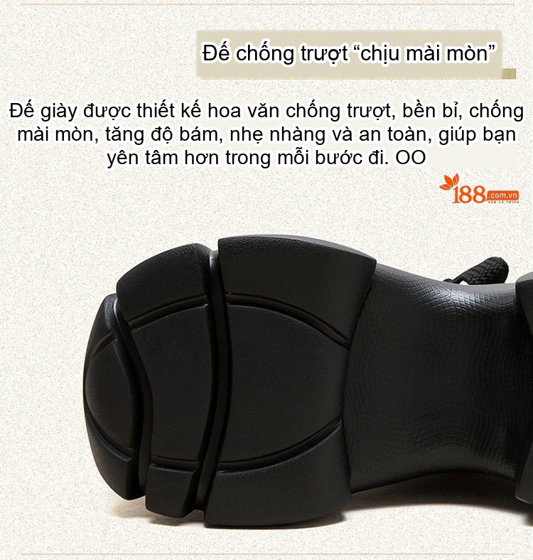Boot Nữ Cổ Ngắn Da Bò Lót Lông Giữ Ấm Chiều Cao Đế Khoảng 6cm Màu Đen, Nâu chi tiết 4