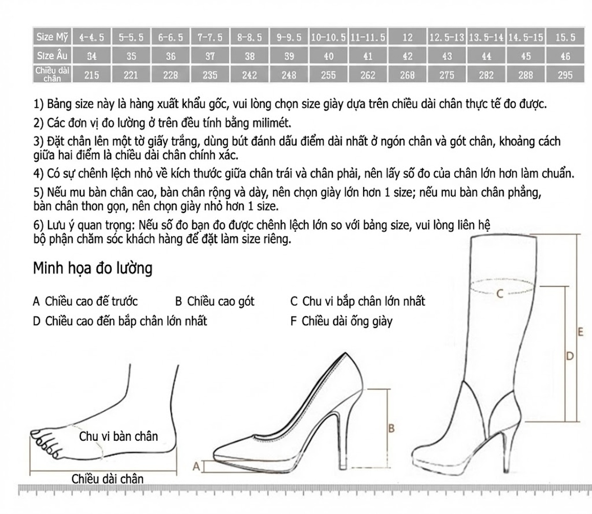 Boot Nữ Cổ Ngắn Gót Vuông Chiều Cao Đế Khoảng 5cm Mũi Tròn Màu Đen, Trắng, Xám, Đỏ... chi tiết 30