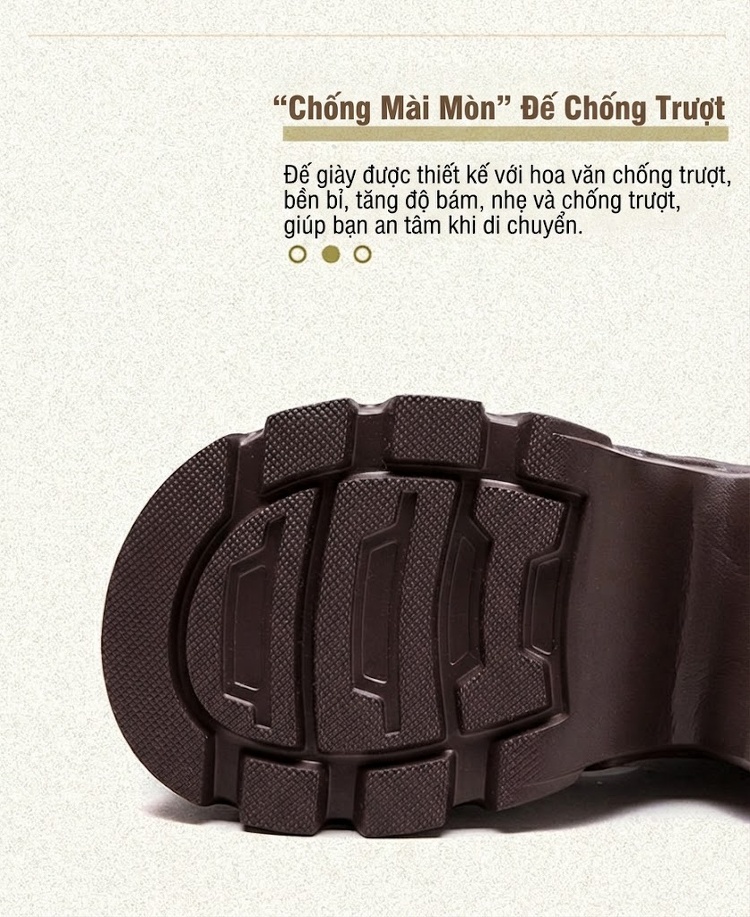 Boot Nữ Cổ Ngắn Họa Tiết Chấm Bi Khoét Lỗ Thời Trang Chiều Cao Đế Khoảng 6cm Màu Đen, Nâu chi tiết 5
