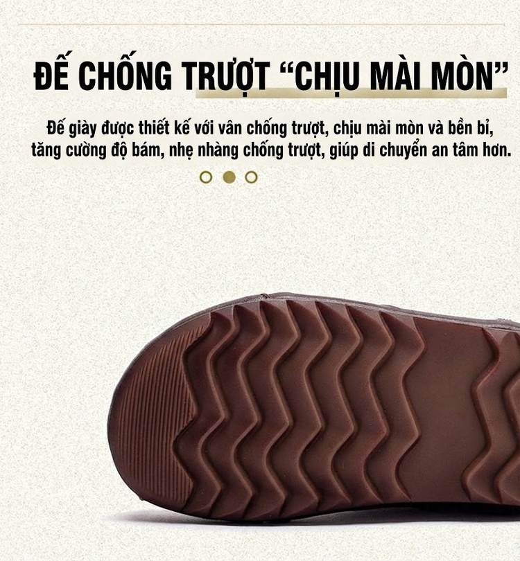 Boot Nữ Da Bò Cổ Lửng Dây Buộc Chiều Cao Đế Khoảng 2cm Màu Nâu, Xám chi tiết 5