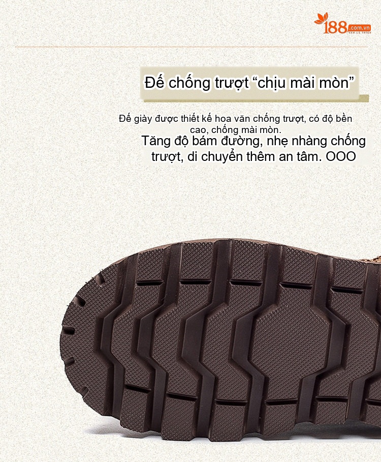 Boot Nữ Da Mờ Lót Lông Chiều Cao Đế Khoảng 6cm Khóa Kéo Bên Hông Màu Đen, Nâu chi tiết 5