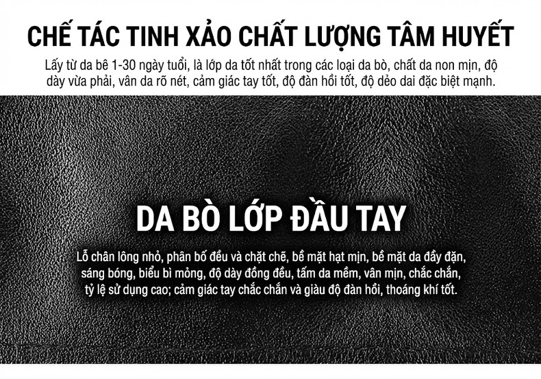 Cặp công sở nam da bò đựng laptop 17 inch, túi xách tay đeo chéo nhiều ngăn chi tiết 8