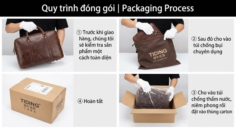 Cặp Công Sở Nam Da Thật Sức Chứa Lớn Đựng Laptop 16 Inch Màu Nâu Đậm, Nâu chi tiết 33