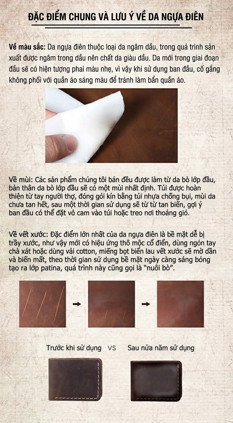 Cặp Túi Xách Công Sở Đựng Laptop Nam Da Bò Lớp Đầu Sức Chứa Lớn Đeo Vai Chéo Màu Nâu chi tiết 36