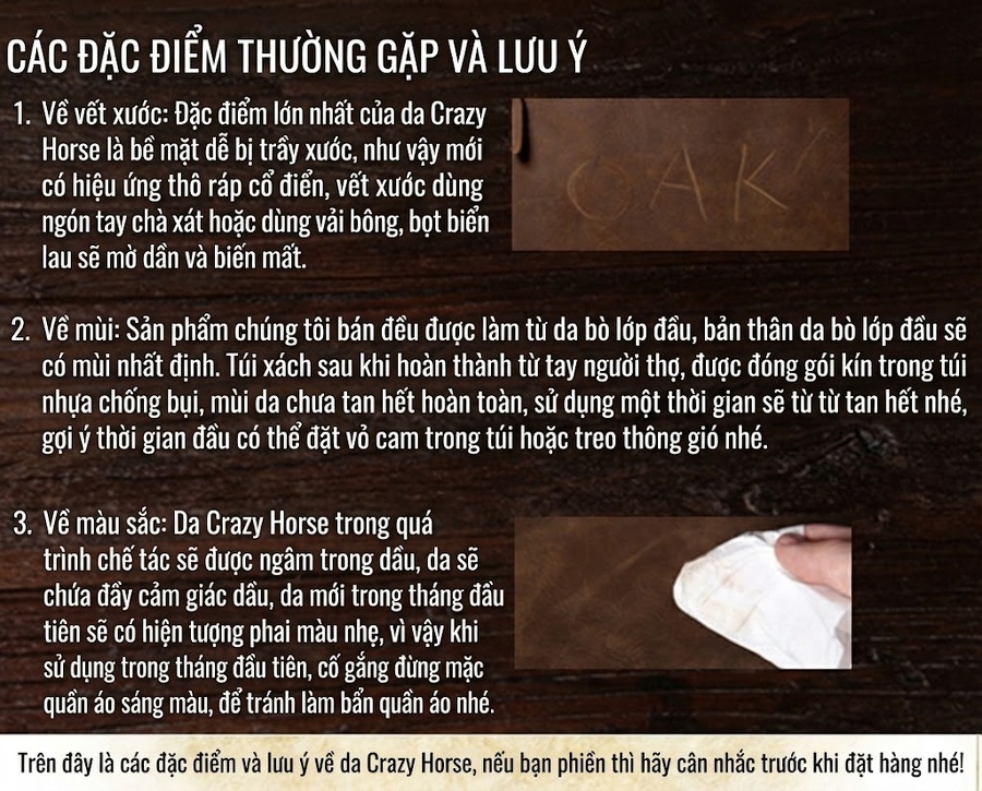 Cặp Túi Xách Công Sở Nam Da Bò Vintage Đựng Laptop Đeo Vai Chéo Màu Nâu Đậm, Nâu Nhạt chi tiết 11