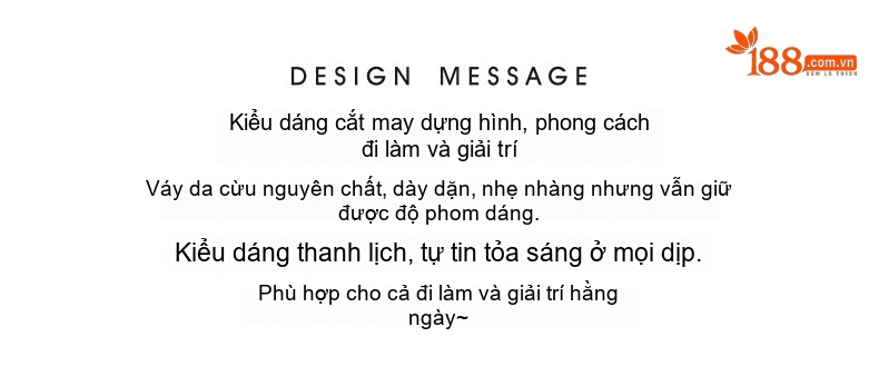Chân Váy Bút Chì Nữ Da Cừu Dáng Dài Thời Trang Màu Đen, Nâu chi tiết 3