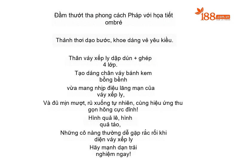 Chân Váy Dài Nữ Xếp Tầng Thiết Kế Độc Đáo Màu Xanh Lá, Tím chi tiết 2