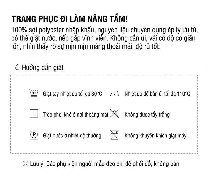 Chân Váy Midi Xếp Ly Thiết Kế Xẻ Tà Phong Cách Casual Màu Xanh, Trắng, Hồng, Vàng... chi tiết 4