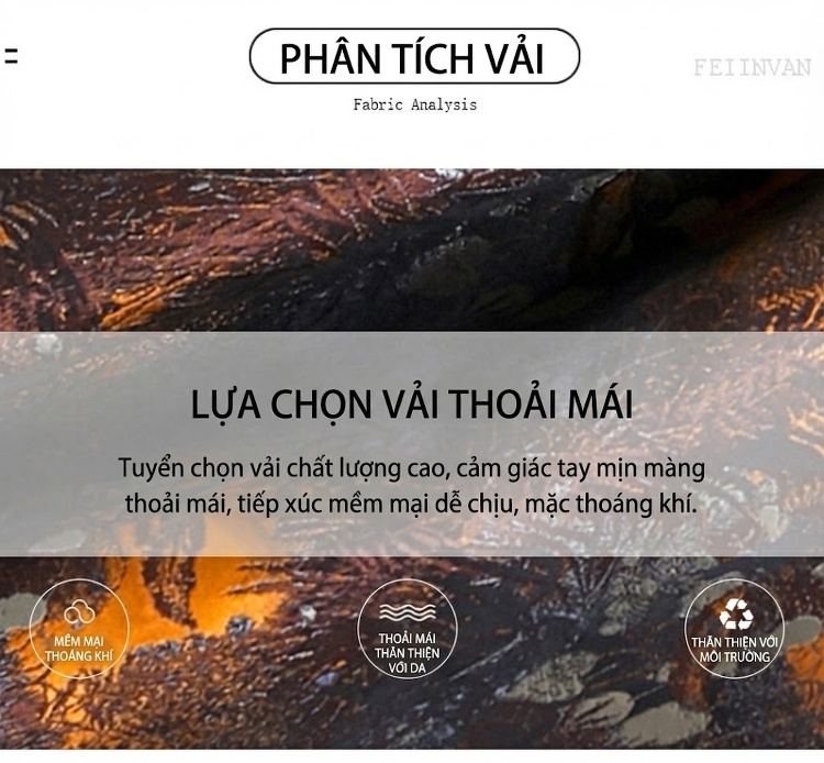Đầm chữ A Nữ Cổ chữ V Pối Tạp Họa Tiết Thu Đông Dáng Ôm chi tiết 3