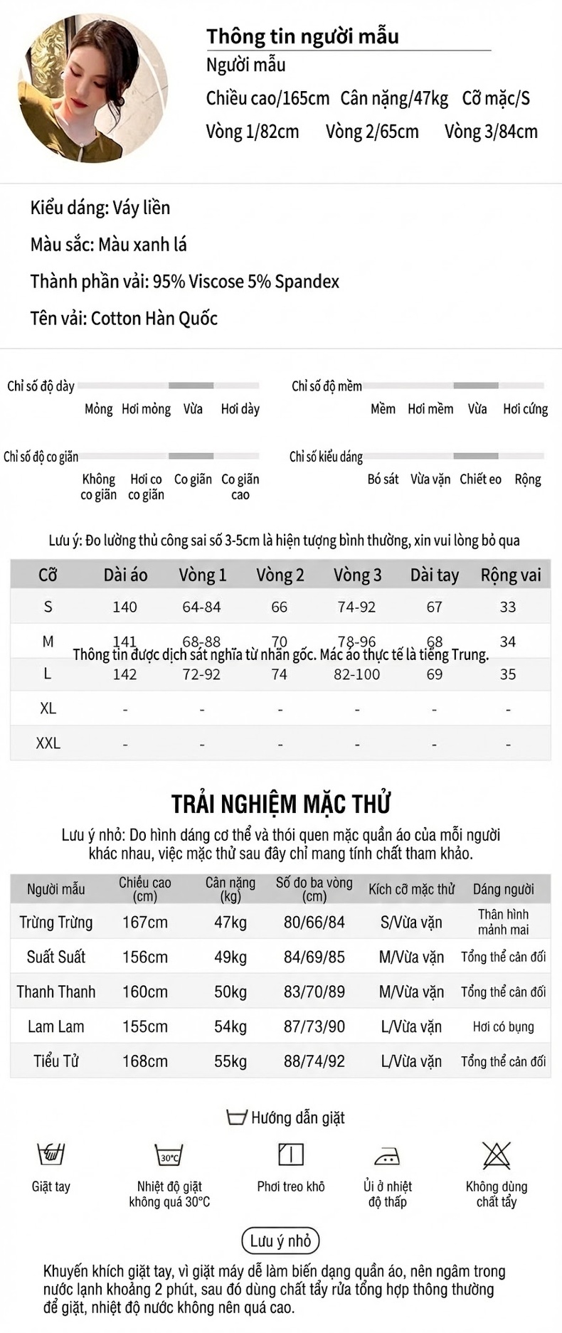 Đầm Dài Nữ Tay Dài Ôm Dáng Xẻ Tà Phong Cách Thanh Lịch Màu Xanh Olive chi tiết 2