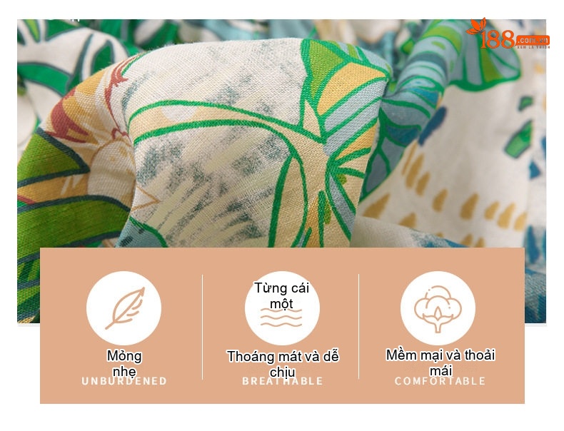 Đầm Nữ Tay Phồng Họa Tiết Vintage Thắt Eo Thanh Lịch chi tiết 2