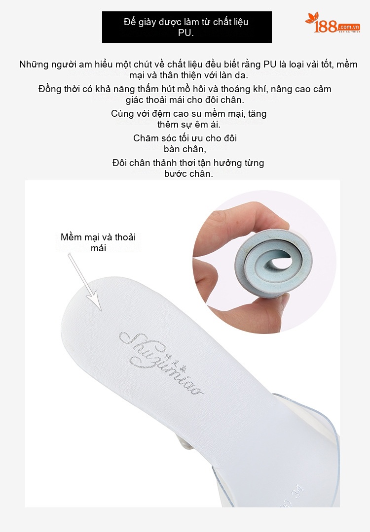 Dép Gót Nhọn Nữ Đế Phát Sáng Chiều Cao Đế Khoảng 15cm Nhiều Màu chi tiết 6