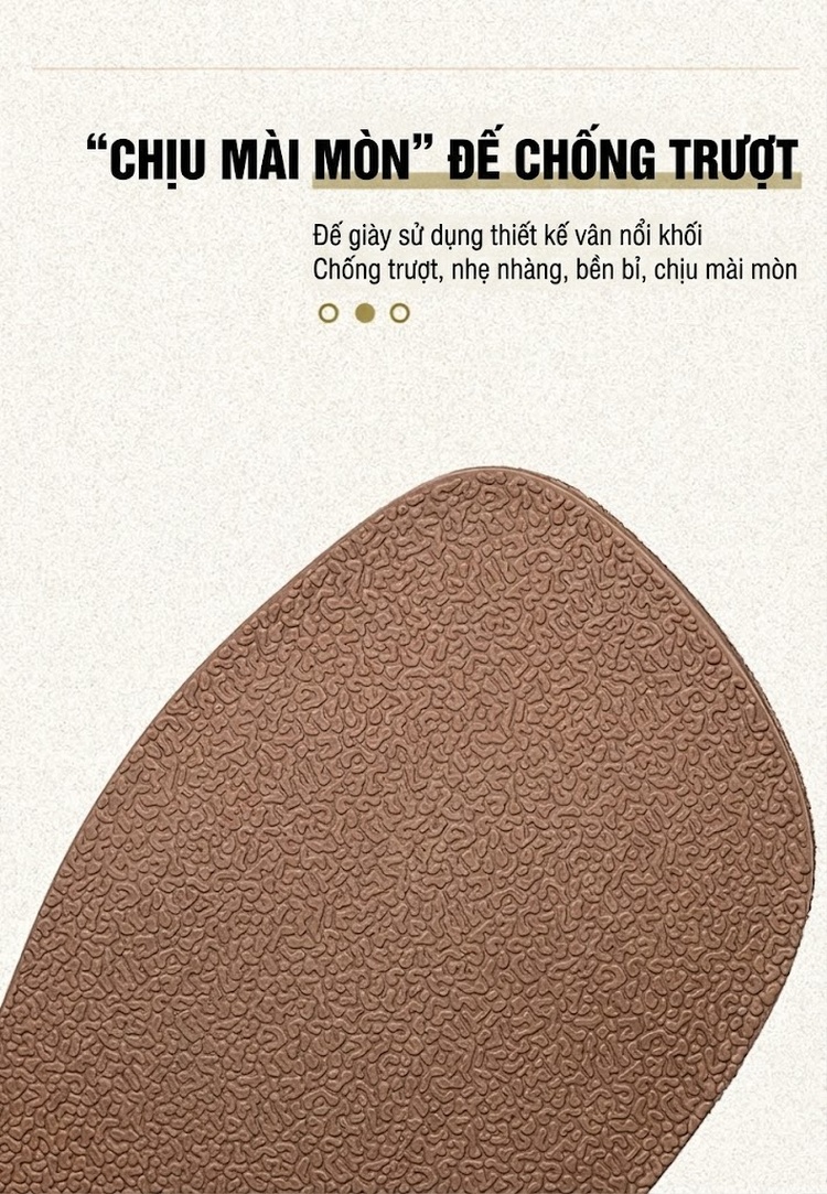 Dép Quai Ngang Nữ Da Bò Mộc Mạc Chiều Cao Đế Khoảng 1cm Màu Nâu, Xanh Lá, Kem chi tiết 6