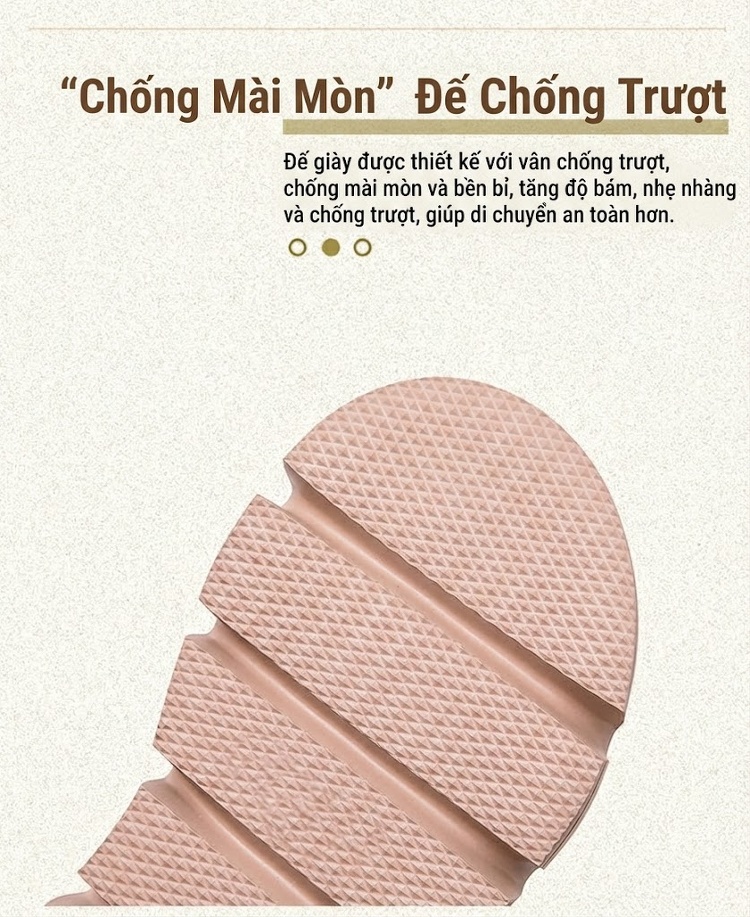 Dép Quai Ngang Nữ Da Bò Thật Trang Trí Hoa Chiều Cao Đế Khoảng 4cm Màu Vàng, Trắng, Nâu, Xanh chi tiết 5
