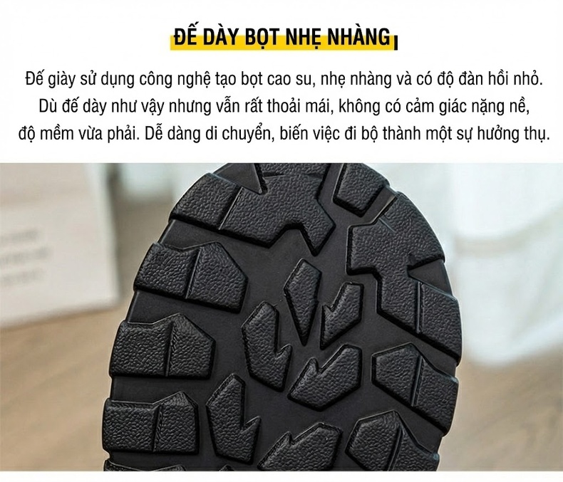 Dép Sandal Nữ Quai Ngang Phong Cách Retro Đế Cao 4cm - 5cm Màu Đen, Trắng chi tiết 13