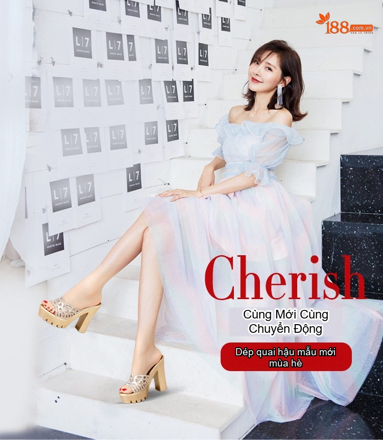 Dép Sục Nữ Quai Ngang Hở Mũi Đế Xuồng Chiều Cao Đế Khoảng 8cm Màu Vàng, Đen, Bạc chi tiết 1
