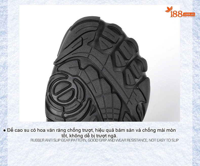 Giày Boot Đi Tuyết Cổ Cao Nam Nữ Lót Lông Dày Dặn Chống Thấm Nước Chống Trượt Đế Cao 3cm chi tiết 18