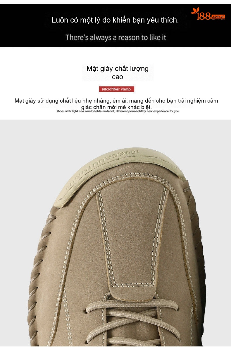 Giày Boot Martin Nam Cao Cổ Khâu Tay Thủ Công Mùa Đông Chiều Cao Đế Khoảng 3cm Màu Kem, Đen, Xám chi tiết 5