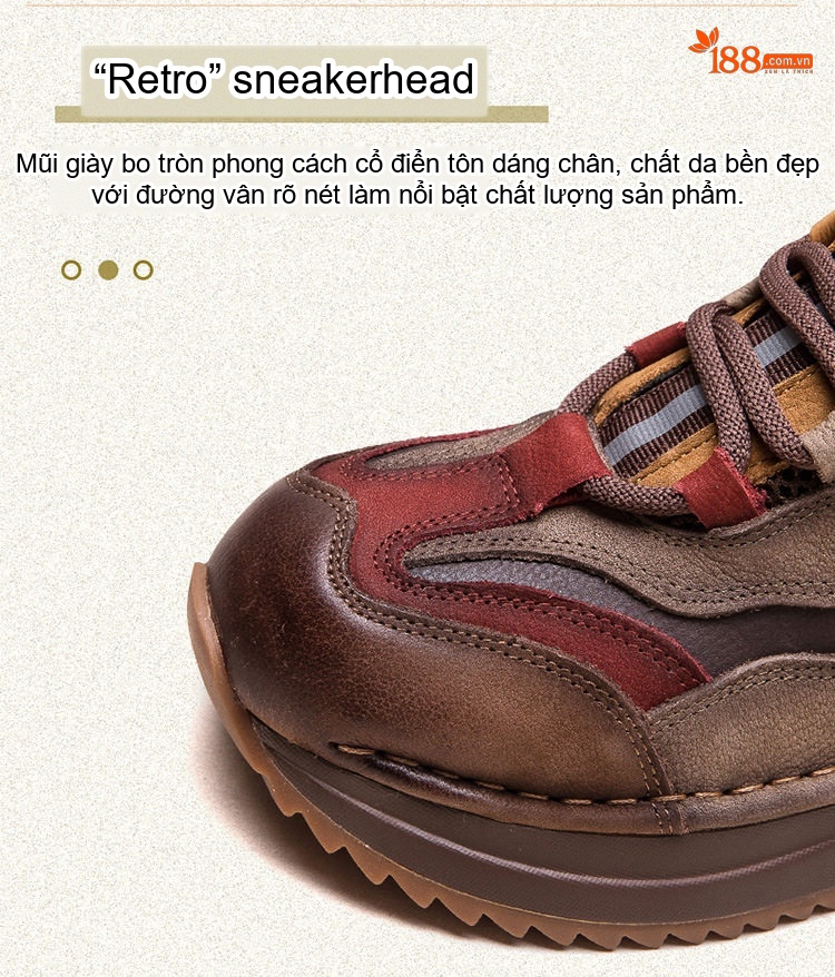 Giày Boot Nữ Cổ Ngắn Phong Cách Retro Lót Lông Giữ Ấm Chiều Cao Đế Khoảng 4cm Màu Nâu, Be, Đỏ, Xanh... chi tiết 5
