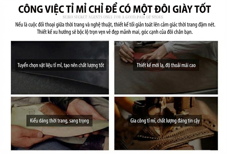 Giày Boot Nữ Da Bò Cổ Cao Phong Cách Anh Chiều Cao Đế Khoảng 5cm Màu Nâu, Đen chi tiết 16