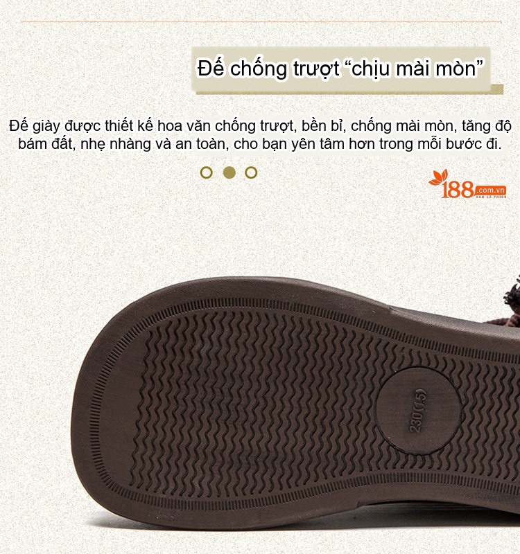 Giày Boot Nữ Hở Lưới Thoáng Khí Phong Cách La Mã Chiều Cao Đế Khoảng 3.5cm Màu Đen, Nâu chi tiết 4