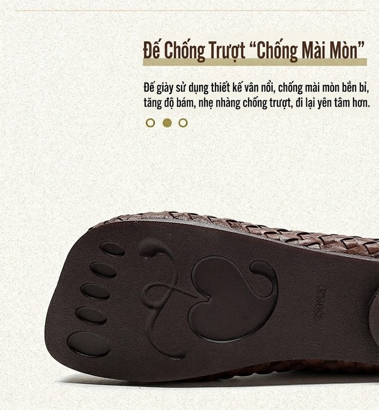 Giày Búp Bê Nữ Da Bò Mũi Vuông Chiều Cao Đế Khoảng 1cm Màu Đen, Nâu chi tiết 5