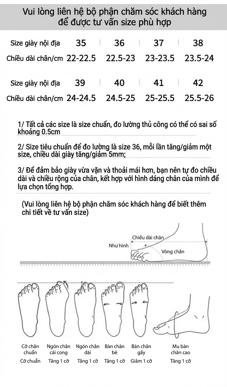 Giày Búp Bê Nữ Đế Mềm Chiều Cao Đế Khoảng 3cm Da Bóng Màu Kem, Đỏ, Đen chi tiết 38